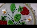 Strawberry stitch | Embroidery design