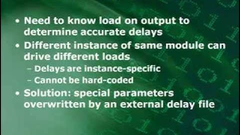Verilog Lecture - Bài giảng verilog - Thiết kế vi mạch - Phần 6
