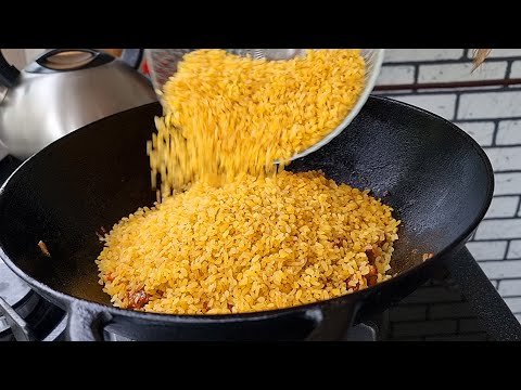 Вкусный Ужин за 30 минут. Как вкусно приготовить Булгур с Мясом