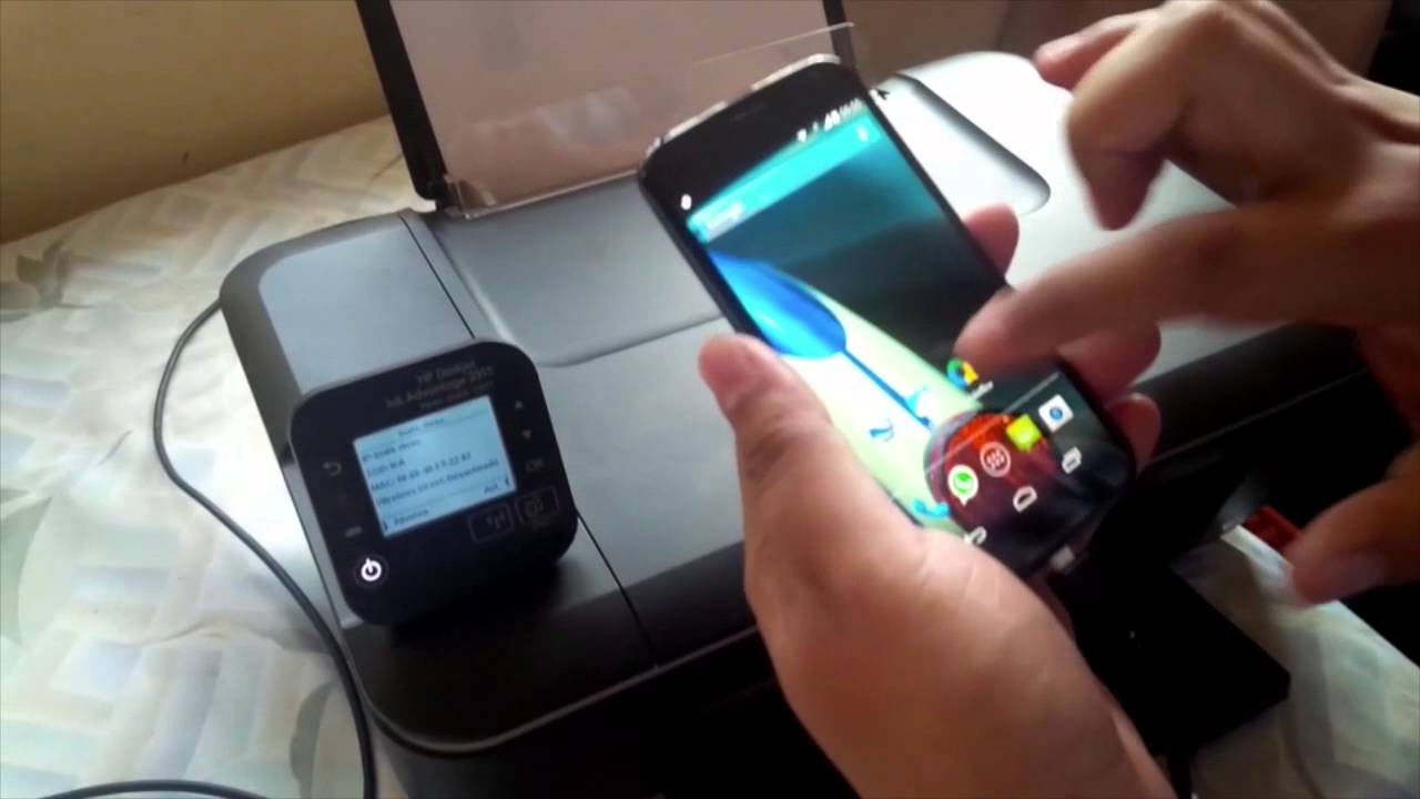 Impresión via Wi-Fi y USB desde Android Kitkat - YouTube