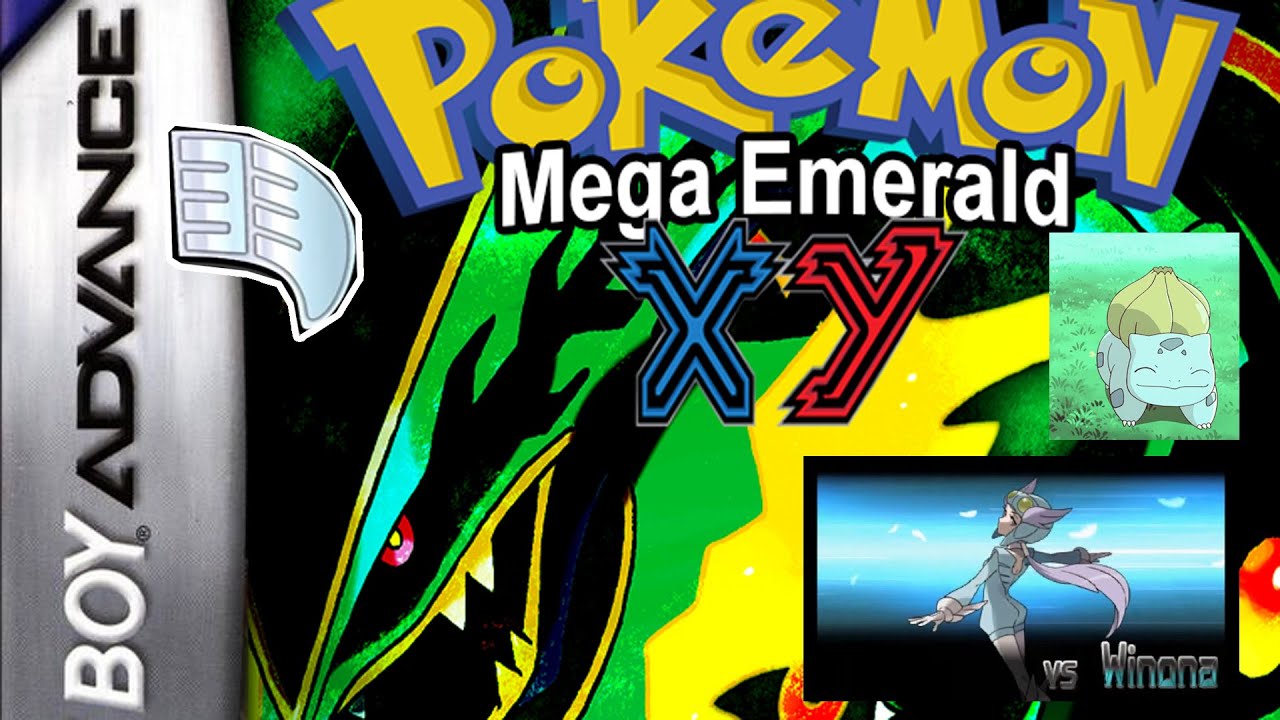 Pokemon Mega Emerald X And Y Walkthrough Episode6 Bulbasaur Caught!!