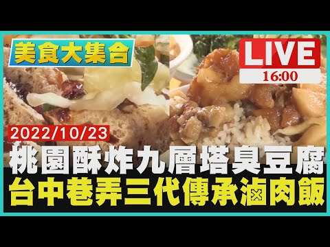 【1600 美食大集合】桃園酥炸九層塔臭豆腐 台中巷弄三代傳承滷肉飯