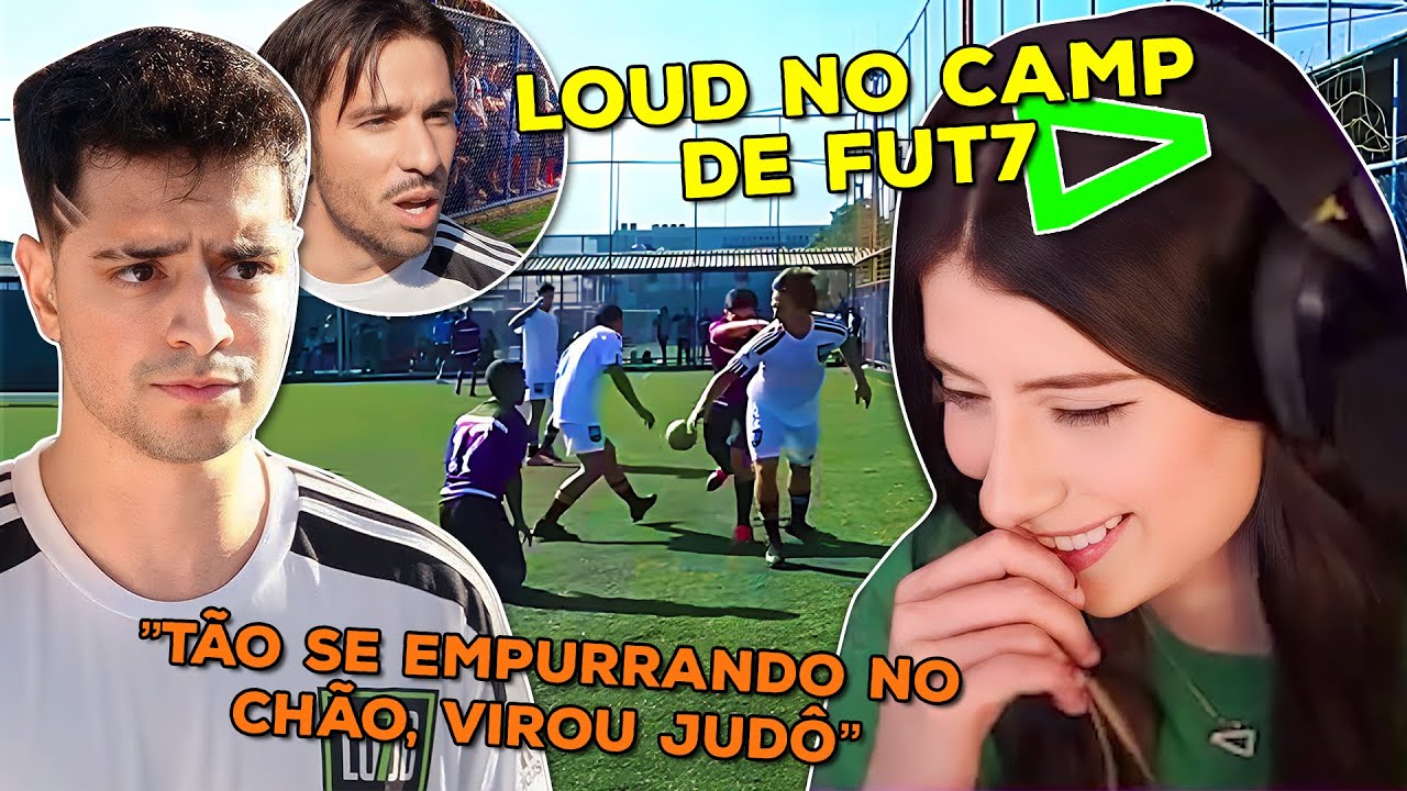 YAYAH REAGE: DEU BRIGA.. ESTREIA DA LOUD NO CAMPEONATO DE FUT7!! | Yayah Clipes