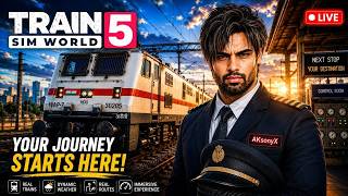 TRAIN SIM WORLD 5 | DAY 5 | LIVE🔴