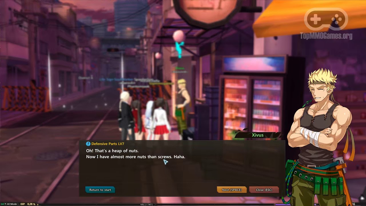 Геймплей онлайн игры SoulWorker (Full HD, Ultra Graphics)