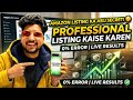 Amazon Par Professional Listing Kaise Karein? (2026) 🚀 Live Brand Listing Without Errors!