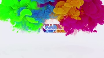 Color Blast Animation VFX logo intro video | #vfxintrovideo