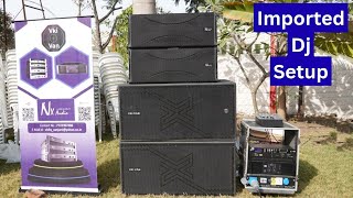 Nx Audio ka DJ Setup Lavoce speaker me @VkiVan 