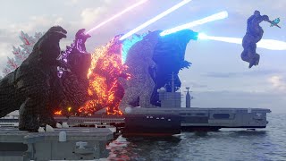 Evolution Of Godzillas Atomic Breath And Roars - Biggest To Smallest 1954-2023