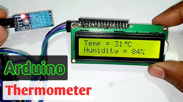 Arduino Thermometer Project using DHT11 Sensor _mrrealmaker