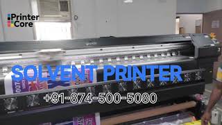 Grando KM512i Industrial Solvent Printer | 8 Head High Speed Flex Printing Machine