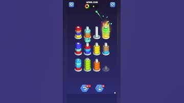 nut sort game/ level 2105 #shorts #ammycandycrush #gameplay #puzzlegames #mobilegames