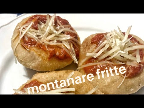Montanara fritta|pizza fritta