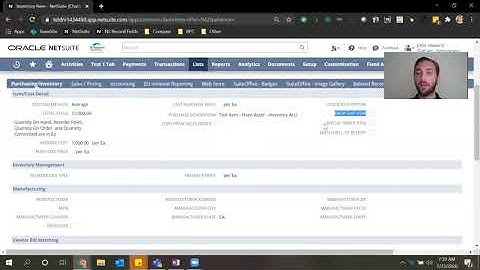 NetSuite Inventory Management Demo by Bridgepoint Consulting