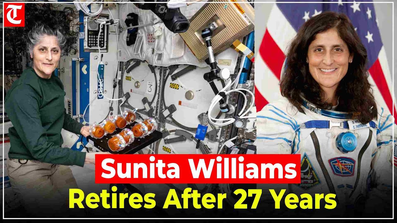 NASA astronaut Sunita Williams retires after 27 years, leaving behind a historic space legacy
