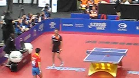 Zhang Jike vs. Timo Boll 2011 WTTC World Table Tennis Championships Rotterdam Netherlands