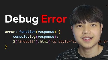 เทคนิคการ Debug Error ด้วย Console ดูจบบรรลุ 😎💯