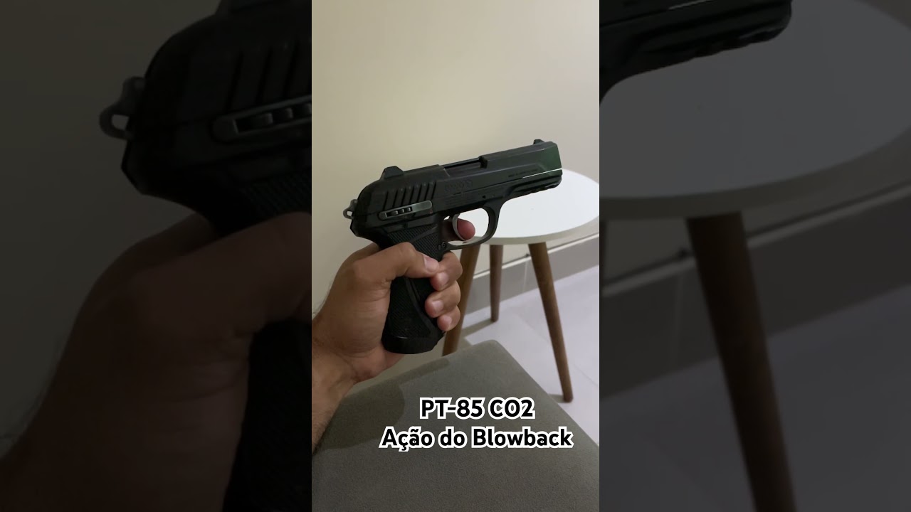 PT-85 Co2 Ação do Blowback 4,5mm