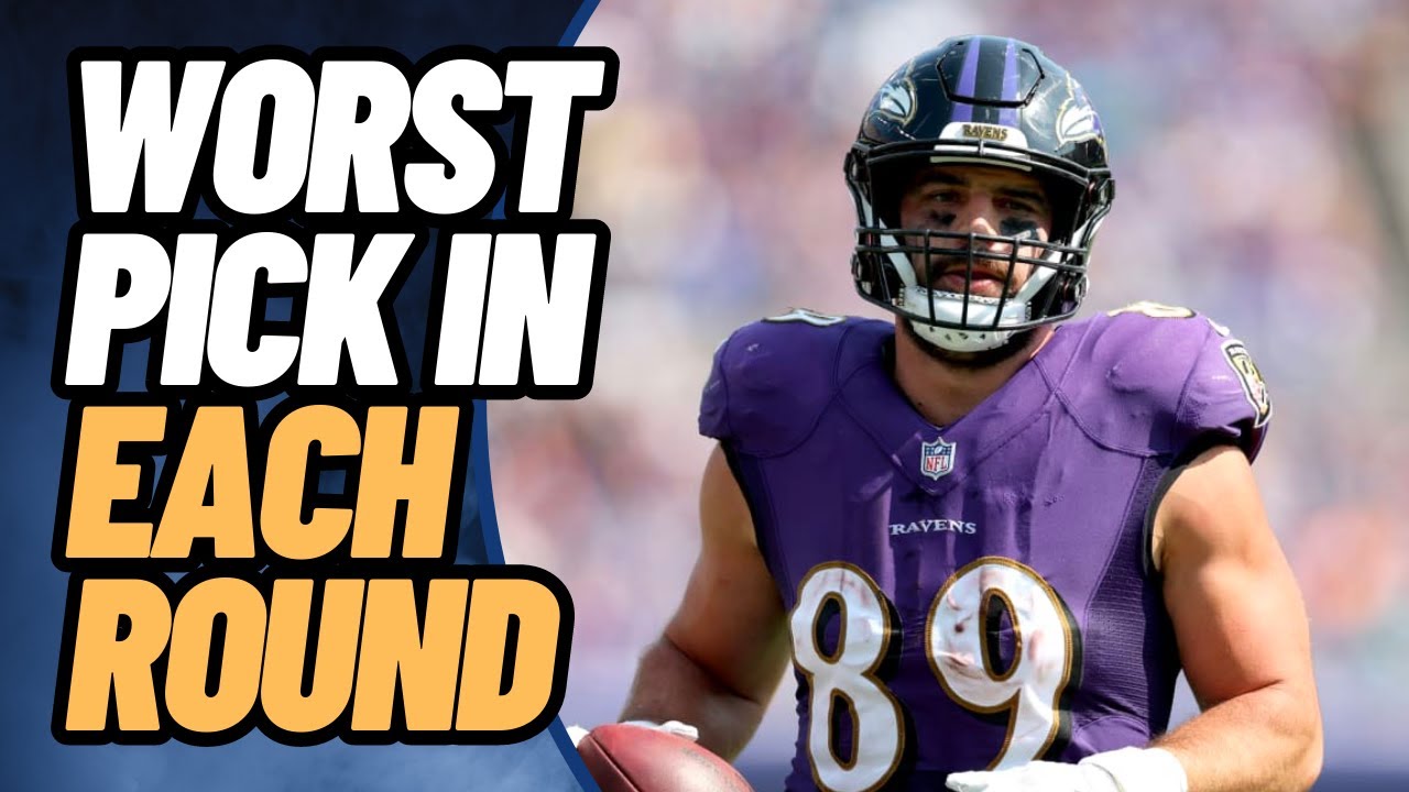 The WORST Pick in Every Round of Your Fantasy Drafts