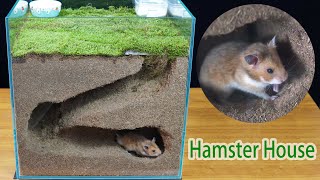 how to make diy hamster hideouthow to make hamster house in aquarium