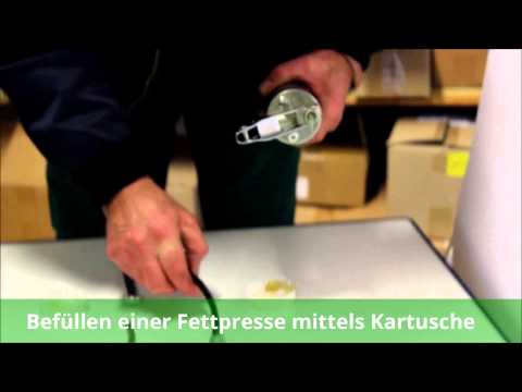 Video: Wie befüllt man eine Handpumpen-Fettpresse?