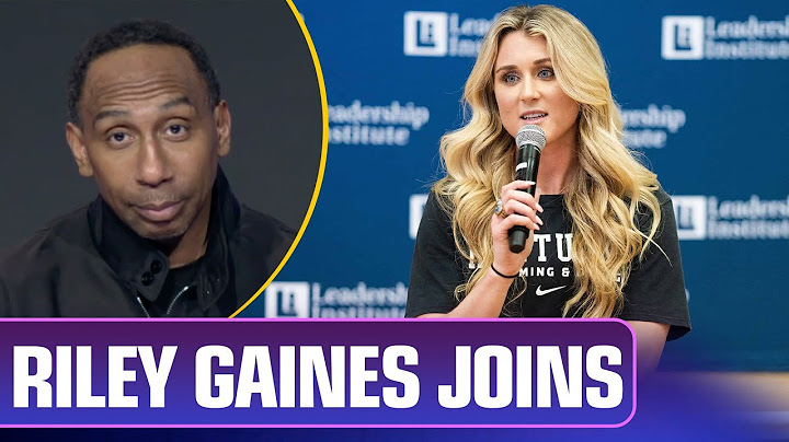 An interview with Riley Gaines to talk Simone Biles drama, trans women in sports, more