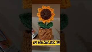 Đàn ông móc len vậy ổn không? #hoalen #decor #giftbox