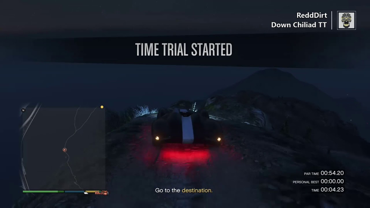 GTA Online Down Chiliad Time Trial YouTube