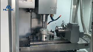 🔥 4-Axis Machining Center Tool Change | Fast & Precise ATC Demo (No Manual Hassle!)