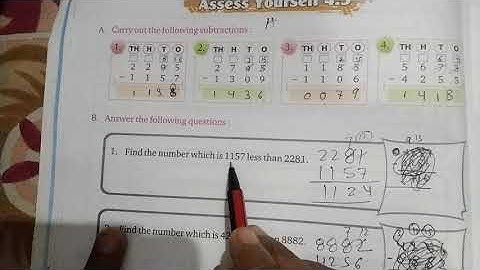 CLASS-3RD MATHS CHAPTER-4(SUBTRACTION) EXERCISE-4.3,4.4