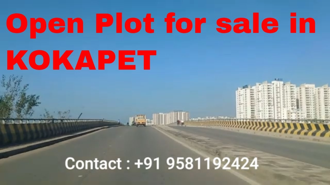 Open Plots for sale in Kokapet Land for sale in Kokapet Hyderabad