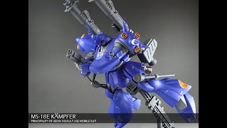 HGUC 1/144 ケンプファー マット仕上げ 機動戦士ガンダム 0080 ポケットの中の戦争