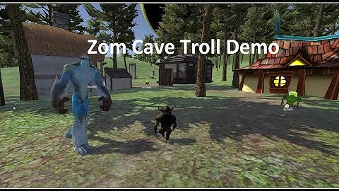 Zom the Cave Troll Demo in Groucho Land
