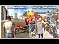 Indian bike driving 3D VS Indian Theft Aura Simulator Comparison | A10ABHINAVGAMER 
