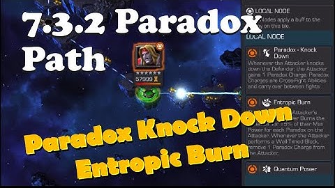Act 7.3.2 Paradox Knock Down, Entropic Burn & Quantum Power | Marvel Contest of Champions