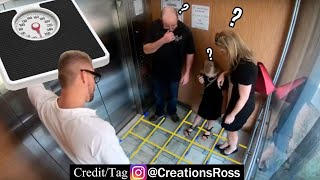 Covering an Elevator Floor with Scales and Forcing People to Weigh Themselves
