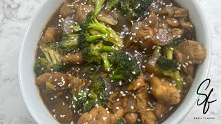 One Pan Chicken and Broccoli Stir Fry under 30 minutes