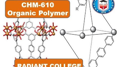 (CHM-610) Organic Polymer Lec-7 Stereochemistry of Polymers