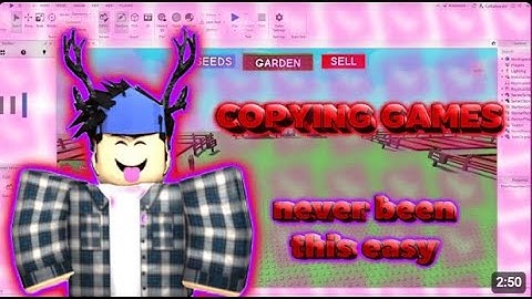 COPY every games on roblox : new op method working 2025
