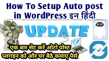 How To Setup Auto Posting or Blogging Via WP-Automatic WordPress Plugin | Auto Blogging | My Support