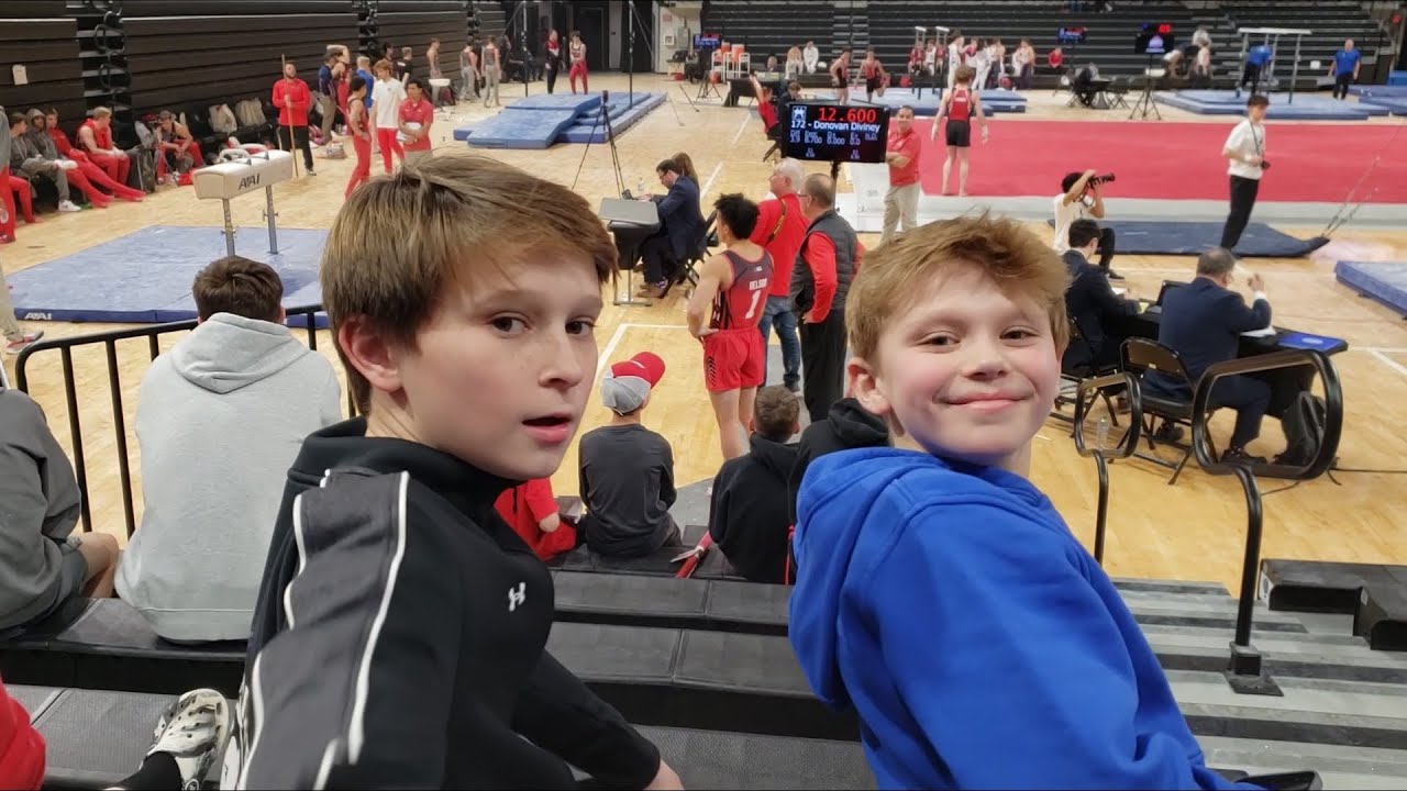 Kameron Nelson = 1st to compete a triple pike & a triple tuck in the same floor routine. 