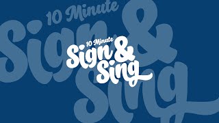 10 Minute Sign & Sing: 'The Wheel of the Year' (Learning Video)