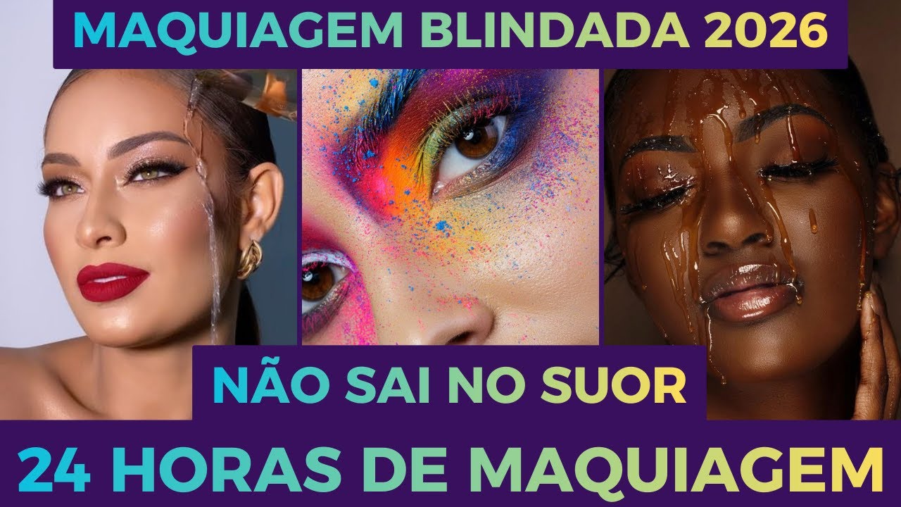 Maquiagem à prova de suor 2026 | make blindada passo a passo