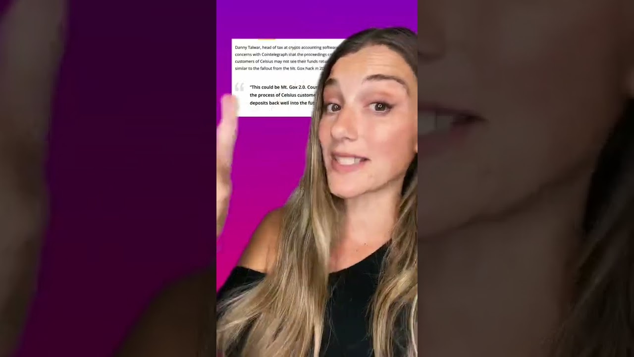 Celsius filing for chapter 11 bankruptcy! 😳 