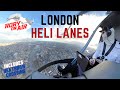 Flying a helicopter over central London | Heli lanes & Heathrow crossing | Full ATC