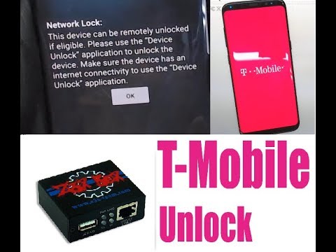 S8 G950u Unlock T Mobile Network By Z3x Youtube