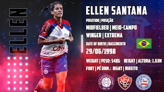 Ellen Santana ⚽ Midfielder | Winger - Meio-Campo | Extrema ⚽ Highlights 2022