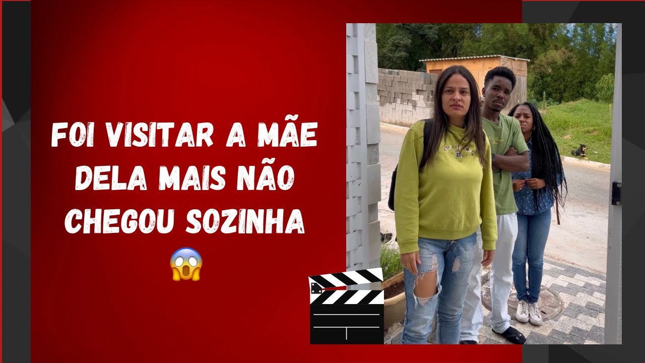 Foi visitar a mãe dela mais não chegou sozinha 😱