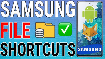 How To Add File/Folder Shortcuts To Homescreen On Samsung Galaxy Phones