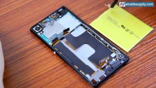 How to Replace Xperia Z3 Plus Battery In 3 minutes - YouTube